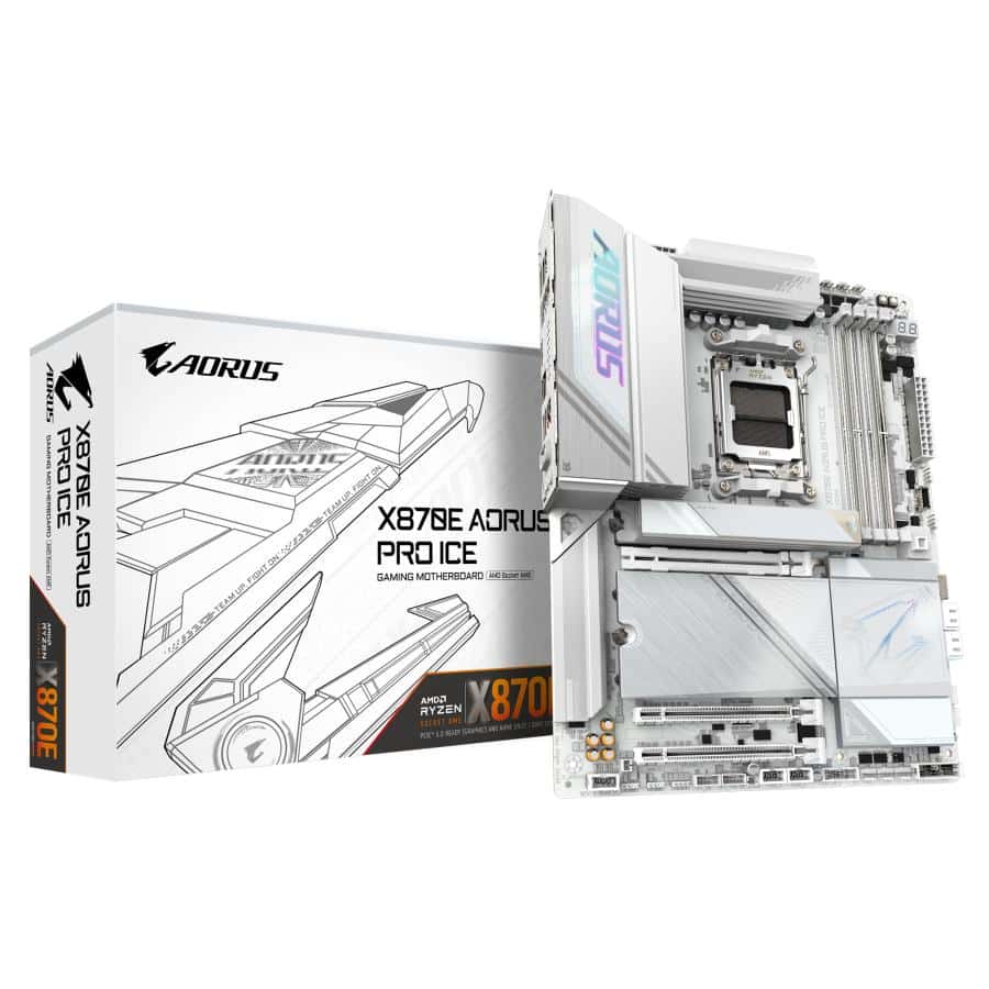 GIGABYTE X870E AORUS PRO ICE Moederbord - Afbeelding 2