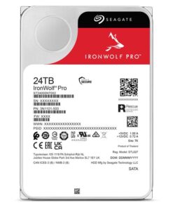 Seagate IronWolf Pro ST24000NT002 interne harde schijf 24 TB 7200 RPM 512 MB 3.5" SATA III - Afbeelding 4