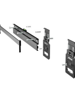 Neovo WMK-05 WMK05 Panel mounting bracket, 43 - 65inch, VESA 200 upto 400, 75kg max, Black - Afbeelding 3