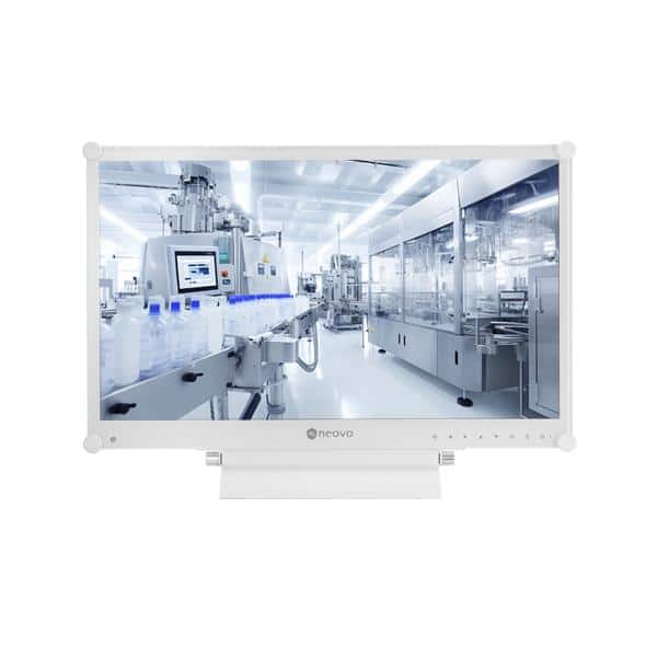 Neovo X-2402 White 23.6inch LED, FHD 1920*1080, 24/7, 300cd/m2, 20.000.000:1(DCR) 5ms (GTG) 170/160, Monitor