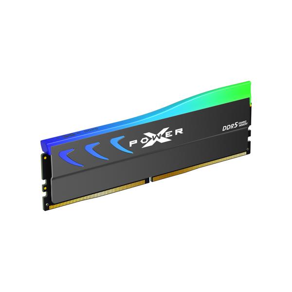Silicon Power SP032GXLWU64AFDK STORM DIMM GRAY, 32 GB, 16GBx2, DDR5, 6400 Mhz, CL32, 1.4v, 2Gx8, RGB - Afbeelding 2
