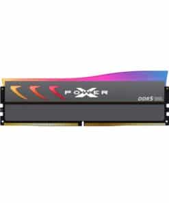 Silicon Power SP032GXLWU60AFDK STORM DIMM GRAY, 32GB, 16GBx2, DDR5, 6000 Mhz, CL30, 1.35v, 2Gx8, RGB