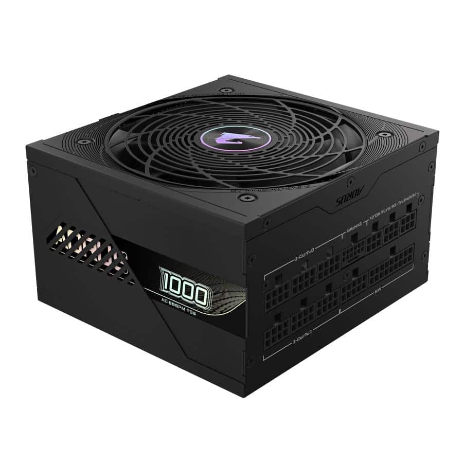 GIGABYTE AORUS ELITE P1000W power supply unit 1000 W 20+4 pin ATX Zwart - Afbeelding 5