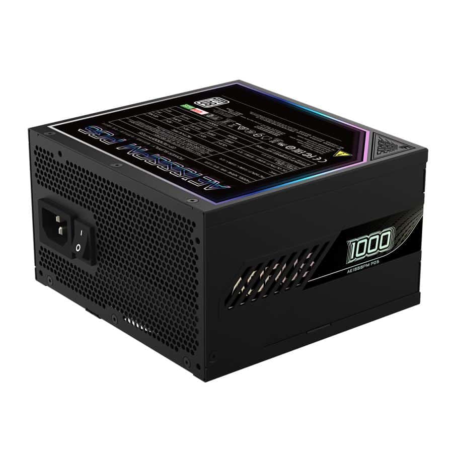 GIGABYTE AORUS ELITE P1000W power supply unit 1000 W 20+4 pin ATX Zwart - Afbeelding 6