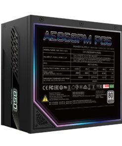 GIGABYTE AORUS ELITE P850W power supply unit 850 W 20+4 pin ATX Zwart - Afbeelding 4