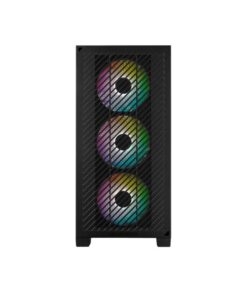 Cooler Master E301-KGNN-S00 Elite 301 Black ARGB, ATX, Window, USB 3.2 Gen 1 Type-C, 3x 120mm ARGB - Afbeelding 3