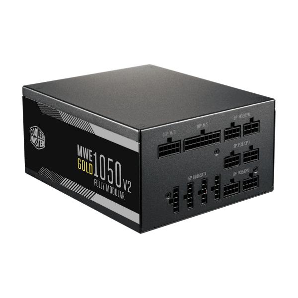 Cooler Master MPE-A501-AFCAG-3EEU MWE Gold 1050 V2 Black, ATX3.1, 1050W, =90% @Typical, 3x PCie6+2 - Afbeelding 5