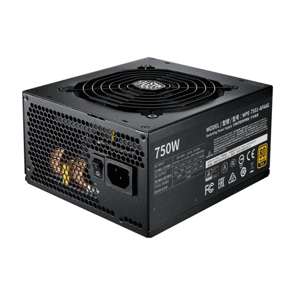 Cooler Master MPE-7501-AFAAG-3EEU MWE Gold 750 V2 ATX3.1, 750W, 90% @Typical, Fully modular, 120mm - Afbeelding 2