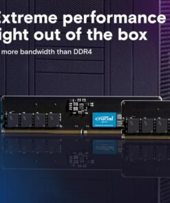 Crucial CT8G56C46U5 DIMM, 8 GB, DDR5 5600 MHz, PC5-44800, unbuffered - Afbeelding 2