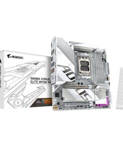 GIGABYTE B850M AORUS ELITE WIFI6E ICE AMD B850 Socket AM5 micro ATX - Afbeelding 2