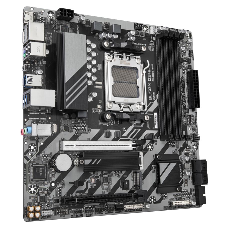 GIGABYTE B850M D3HP moederbord AMD B850 Socket AM5 micro ATX - Afbeelding 4