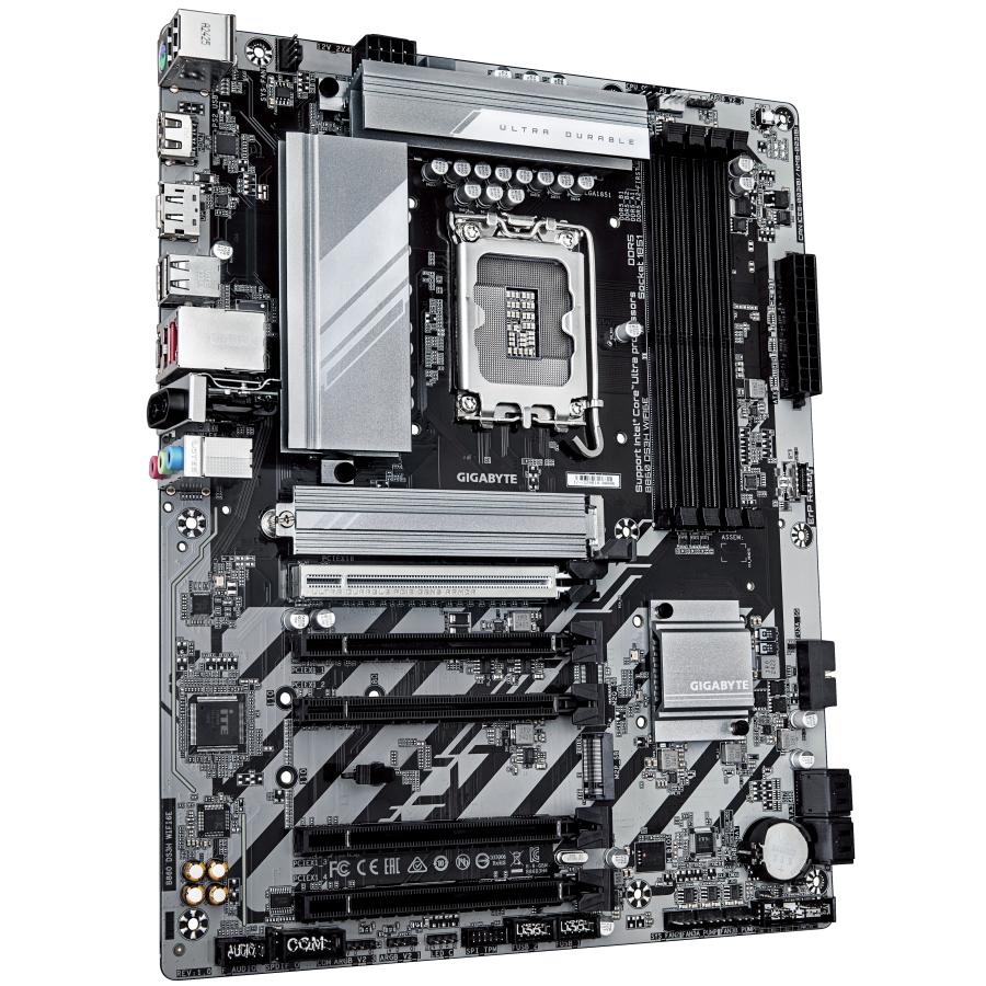GIGABYTE B860 DS3H WIFI6E moederbord Intel B860 LGA 1851 (Socket V1) ATX - Afbeelding 4