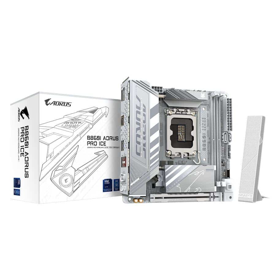 GIGABYTE B860I AORUS PRO ICE moederbord Intel B860 LGA 1851 (Socket V1) mini ITX - Afbeelding 6