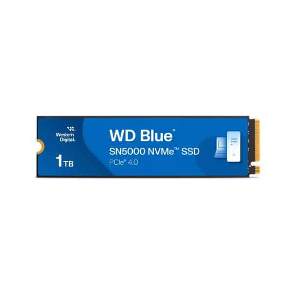Western Digital WDS100T4B0E SN5000 Blue SSD, 1 TB, M.2 NVMe Gen 4.0, 5150/ 4900 MB/s, 770K IOPS