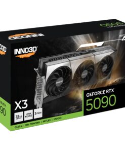 INNO3D N50903-32D7-17593928 GEFORCE RTX 5090 X3, ATX, 32 GB, GDDR7, 512-bit, 1792 GB/s, 575W - Afbeelding 2