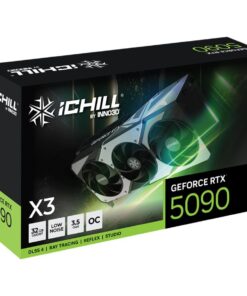 INNO3D C50903-32D7X-175967H GEFORCE RTX 5090 ICHILL X3, ATX, 32GB, GDDR7, 512-bit, 1792 GB/sec - Afbeelding 2