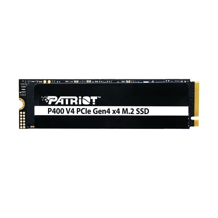 Patriot P400VP2TBM28H P400 V4 SSD, 2TB M.2 2280 PCIe Gen 4x4, 6200/ 5200 MB/s, Black, Heatsink
