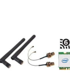 Shuttle WLN-M3 - WLAN Kit voor Edge PC Series SPCEL, Intel WLAN M.2 card (ax)/Bluetooth, inklusief cables and external antennas - Afbeelding 2