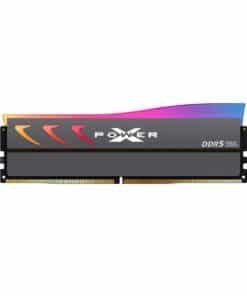 Silicon Power SP016GXLWU60AFSK DDR5 STORM DESKTOP DIMM, 16 GB x1, DDR5, 6000 Mhz, CL30, RGB, Gray