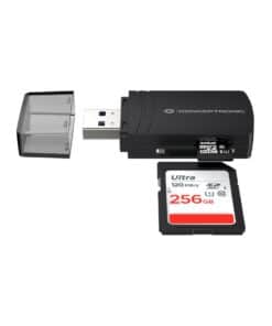 Conceptronic BIAN06B geheugenkaartlezer USB 3.2 Gen 1 (3.1 Gen 1) Type-A Zwart - Afbeelding 4