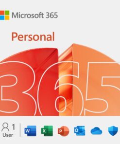Microsoft QQ2-00012 365 Personal, 1 user, 1 year, ESD, PC/Mac