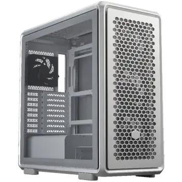 Cooler Master MF600-SGNN-S00 MasterFrame 600 Silver, ATX, tempered glass window, USB 3.2 Gen 1 Behuizing