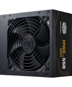 Cooler Master MPE-5502-ACAAG-3BEU MWE Gold 550 V3 Non Modular, ATX, 550W, >90%, Black - Afbeelding 2