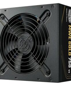 Cooler Master MPE-7506-ACAG-BEU MWE Gold 750 V3 Non Modular, ATX 3.1, 750W, =90%, EPS x2, Black
