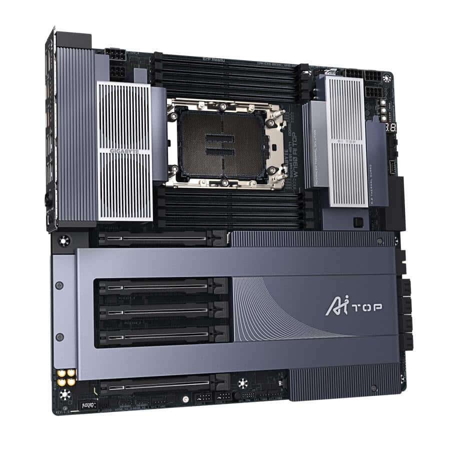 GIGABYTE W790 AI TOP moederbord Intel W790 LGA 4677 (Socket E) Verlengd ATX - Afbeelding 3