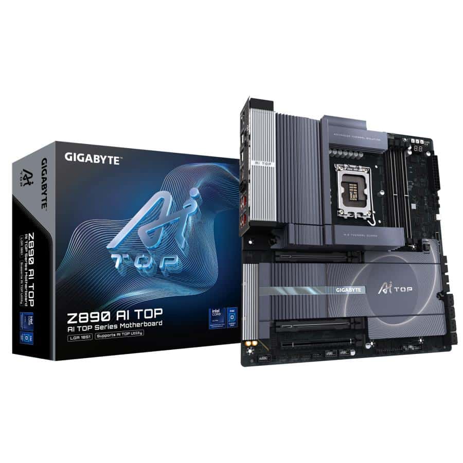 GIGABYTE Z890 AI TOP moederbord Intel Z890 LGA 1851 (Socket V1) Verlengd ATX - Afbeelding 2