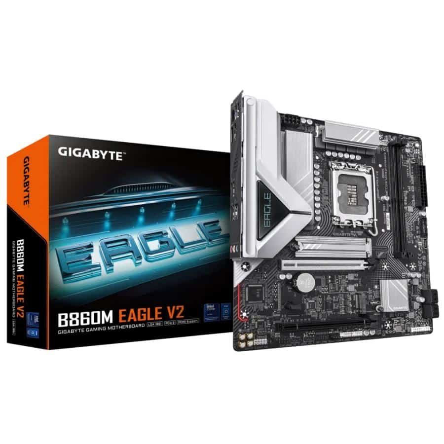 GIGABYTE B860M EAGLE V2 moederbord Intel B860 LGA 1851 (Socket V1) micro ATX - Afbeelding 2