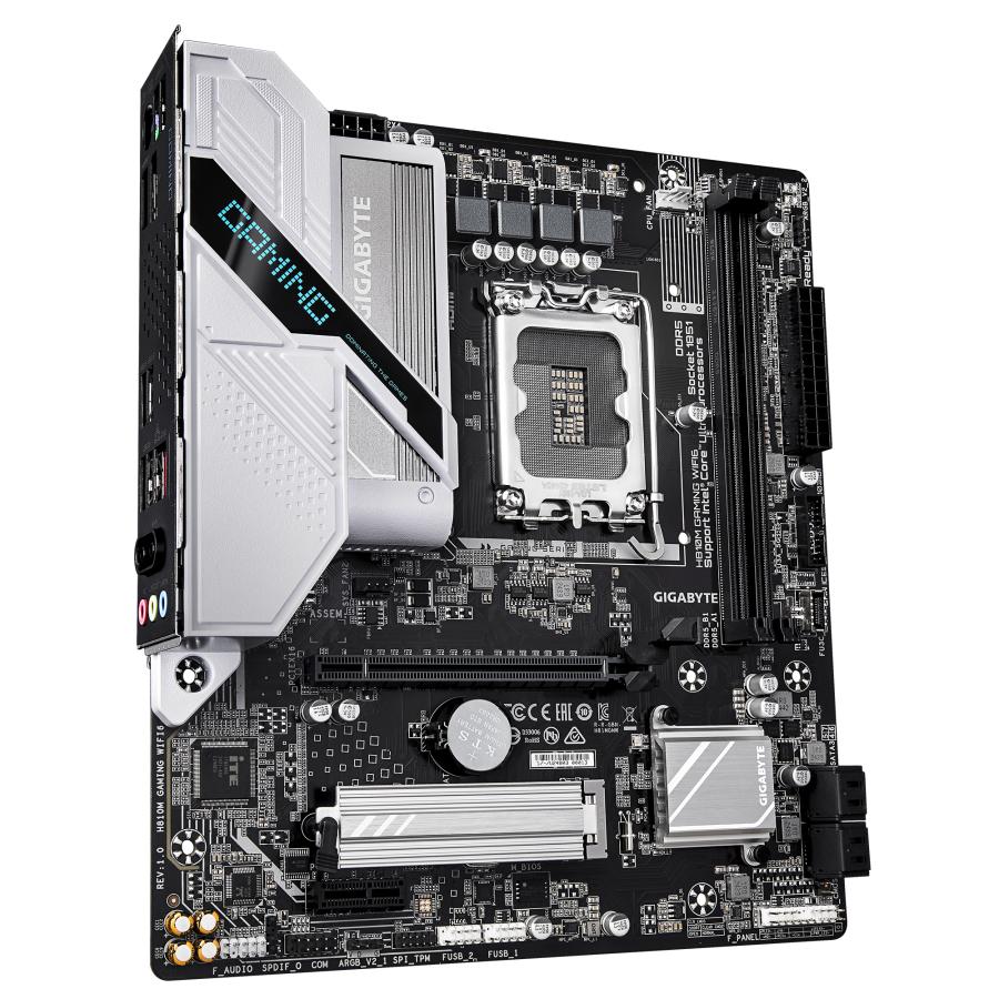 GIGABYTE H810M GAMING WIFI6 moederbord Intel H810 LGA 1851 (Socket V1) micro ATX - Afbeelding 4