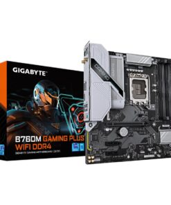 GIGABYTE B760M GAMING PLUS WIFI DDR4 Intel B760 LGA 1700 micro ATX - Afbeelding 2