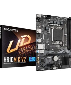 GIGABYTE H610M K V2 moederbord Intel H610 LGA 1700 micro ATX - Afbeelding 2