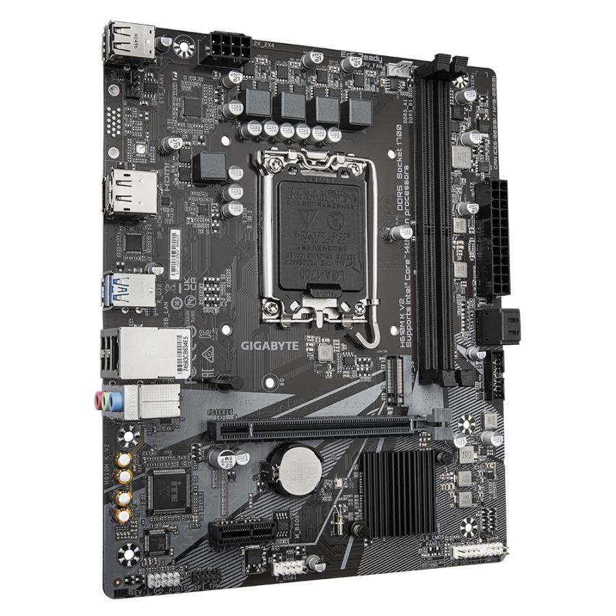 GIGABYTE H610M K V2 moederbord Intel H610 LGA 1700 micro ATX - Afbeelding 4