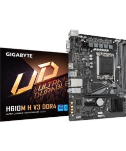 GIGABYTE H610M H V3 DDR4 moederbord Intel H610 Express LGA 1700 micro ATX - Afbeelding 2