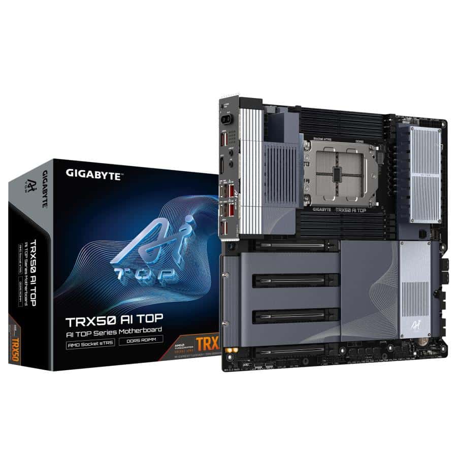 GIGABYTE TRX50 AI TOP moederbord AMD TRX50 Socket sTR5 Verlengd ATX - Afbeelding 2