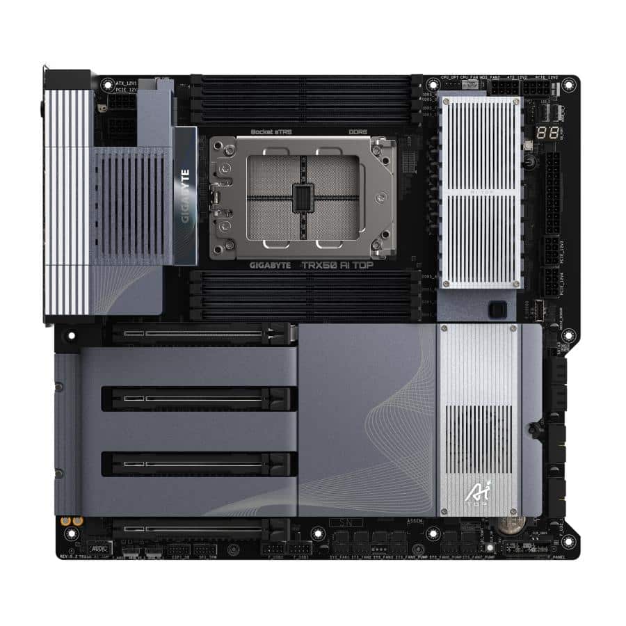 GIGABYTE TRX50 AI TOP moederbord AMD TRX50 Socket sTR5 Verlengd ATX - Afbeelding 3