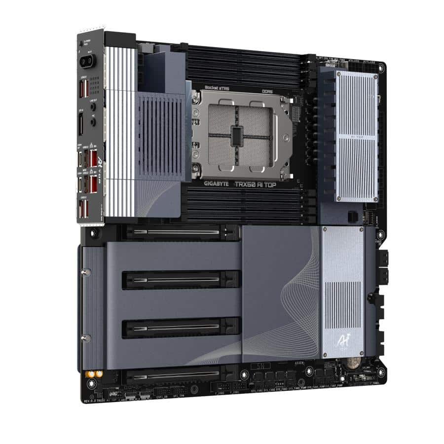 GIGABYTE TRX50 AI TOP moederbord AMD TRX50 Socket sTR5 Verlengd ATX - Afbeelding 4