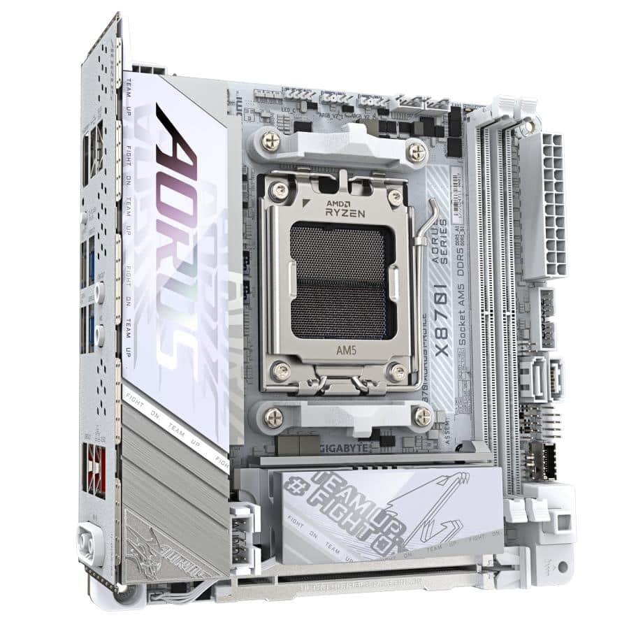 GIGABYTE X870I AORUS PRO ICE moederbord AMD X870 Socket AM5 Micro ITX - Afbeelding 4