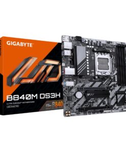 GIGABYTE B840M DS3H moederbord AMD B840 Socket AM5 micro ATX - Afbeelding 2