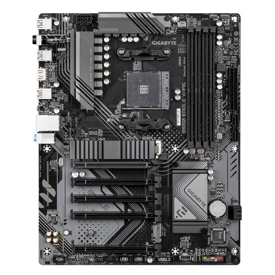 GIGABYTE B550 EAGLE WIFI6 moederbord AMD B550 Socket AM4 ATX - Afbeelding 3