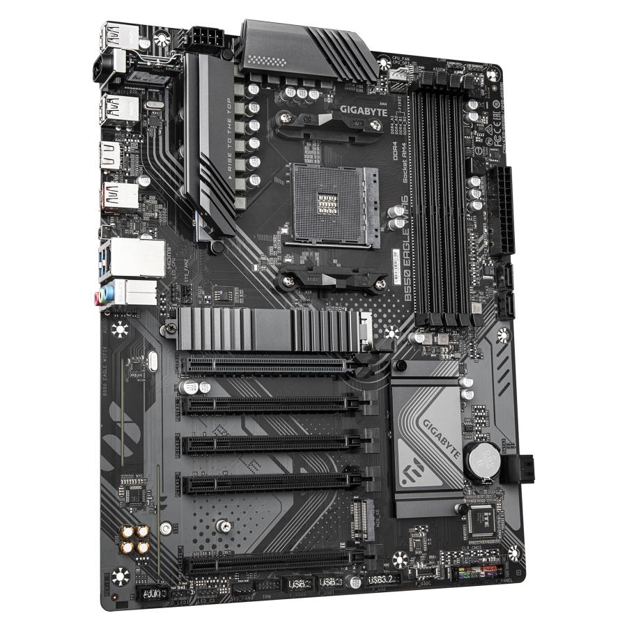 GIGABYTE B550 EAGLE WIFI6 moederbord AMD B550 Socket AM4 ATX - Afbeelding 4