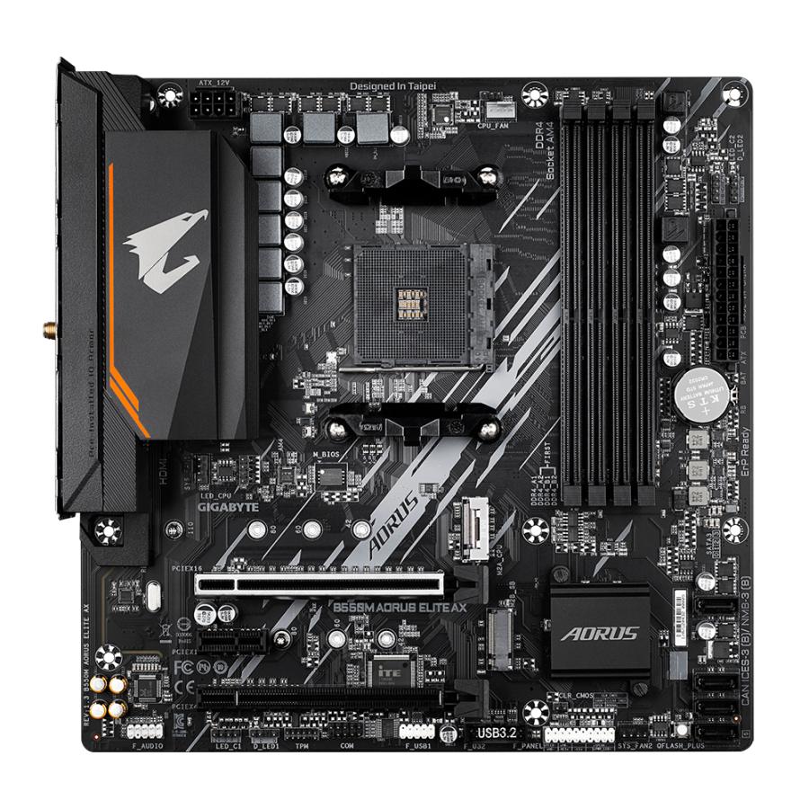 GIGABYTE B550M AORUS ELITE AX Moederbord - Afbeelding 3