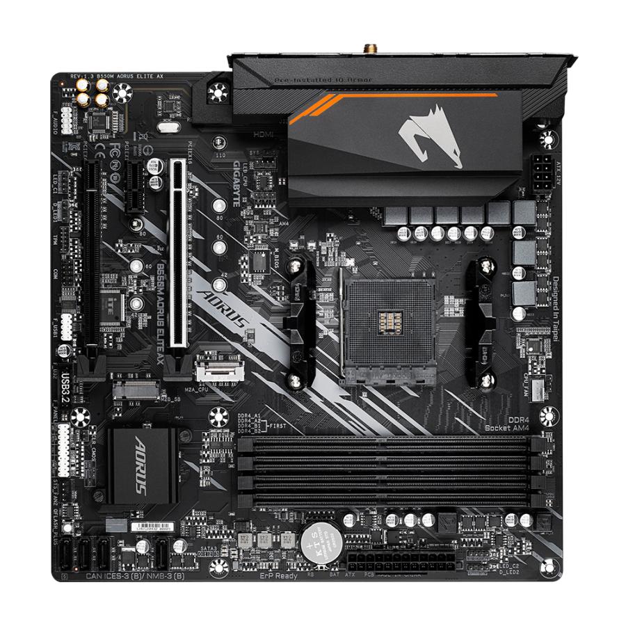 GIGABYTE B550M AORUS ELITE AX Moederbord - Afbeelding 5