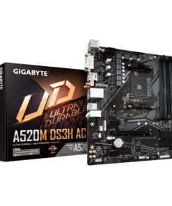 GIGABYTE A520M DS3H AC moederbord AMD A520 Socket AM4 micro ATX - Afbeelding 2