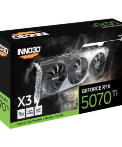 INNO3D N507T3-16D7X-176068W RTX5070TI X3 OC White 16GB GDDR7 HDMI 3xDP - Afbeelding 3