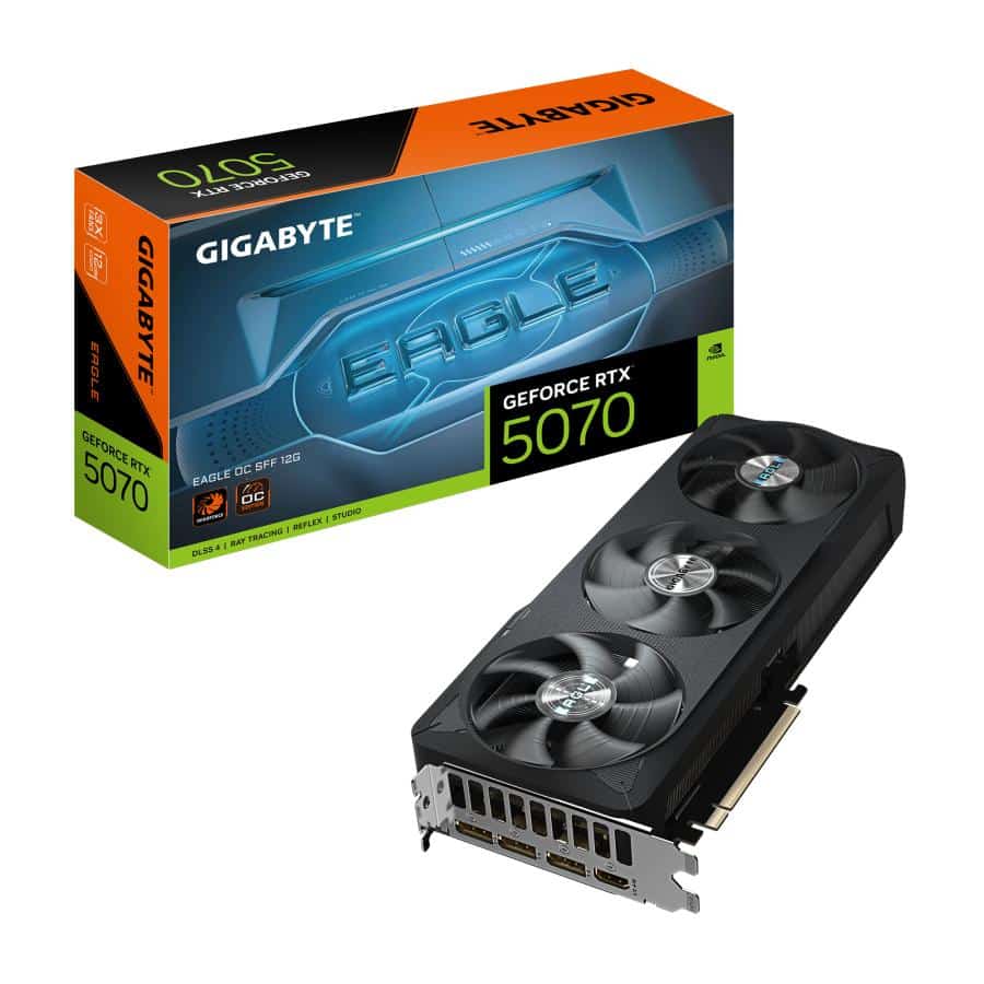 GIGABYTE GeForce RTX 5070 EAGLE OC SFF 12G NVIDIA 12 GB GDDR7 - Afbeelding 2