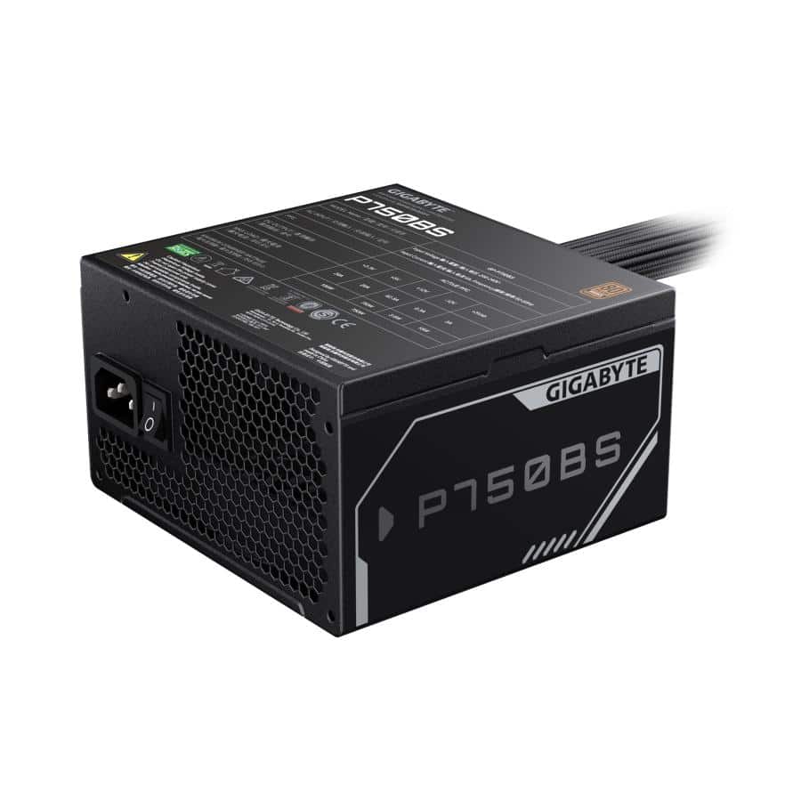 GIGABYTE P750BS power supply unit 750 W 20+4 pin ATX Zwart - Afbeelding 5