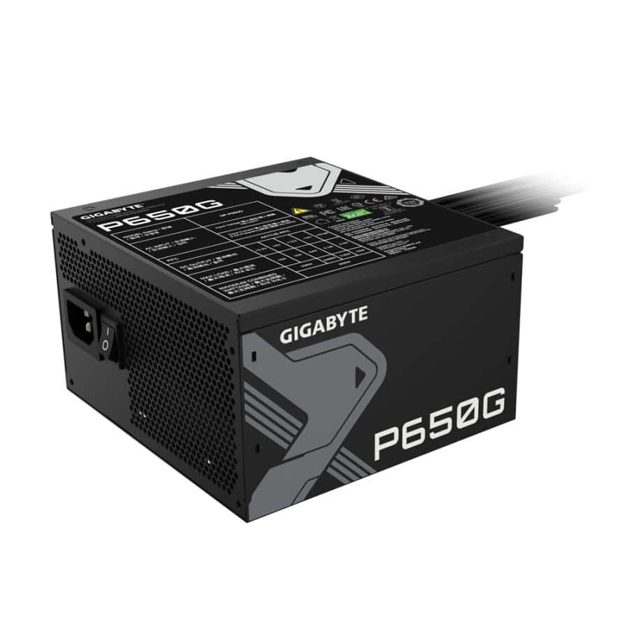 GIGABYTE GP-P650G power supply unit 650 W 20+4 pin ATX Zwart - Afbeelding 3